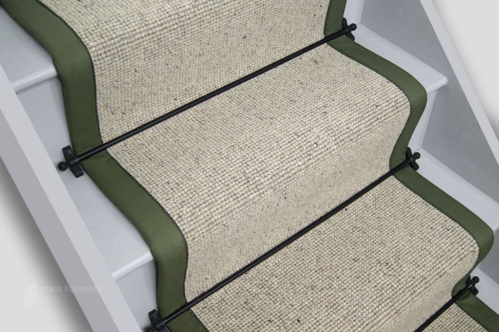 Natural Weave Warm Mineral Stair Runner