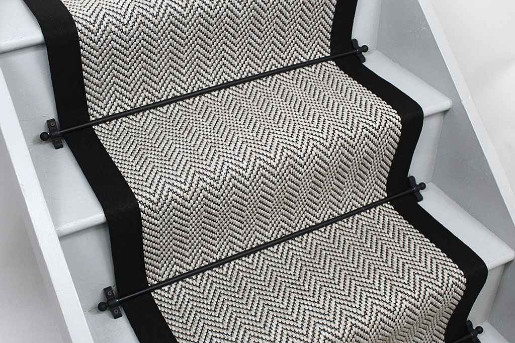 Boston Cotton Herringbone Stair Runner