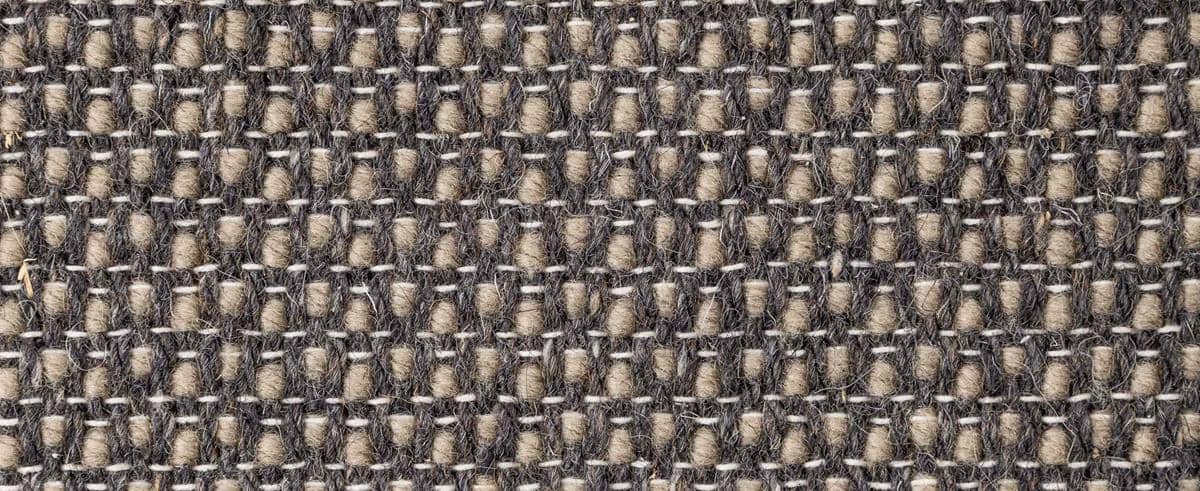 Warm Graphite Wool Flatweave Carpet