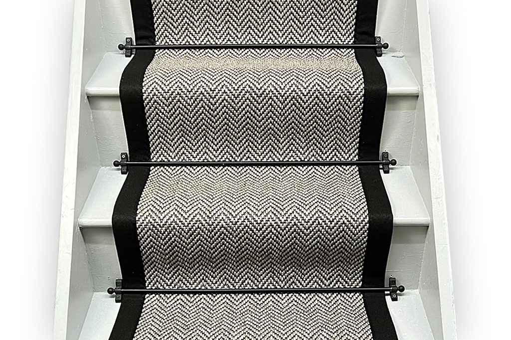 Boston Cotton Herringbone Stair Runner