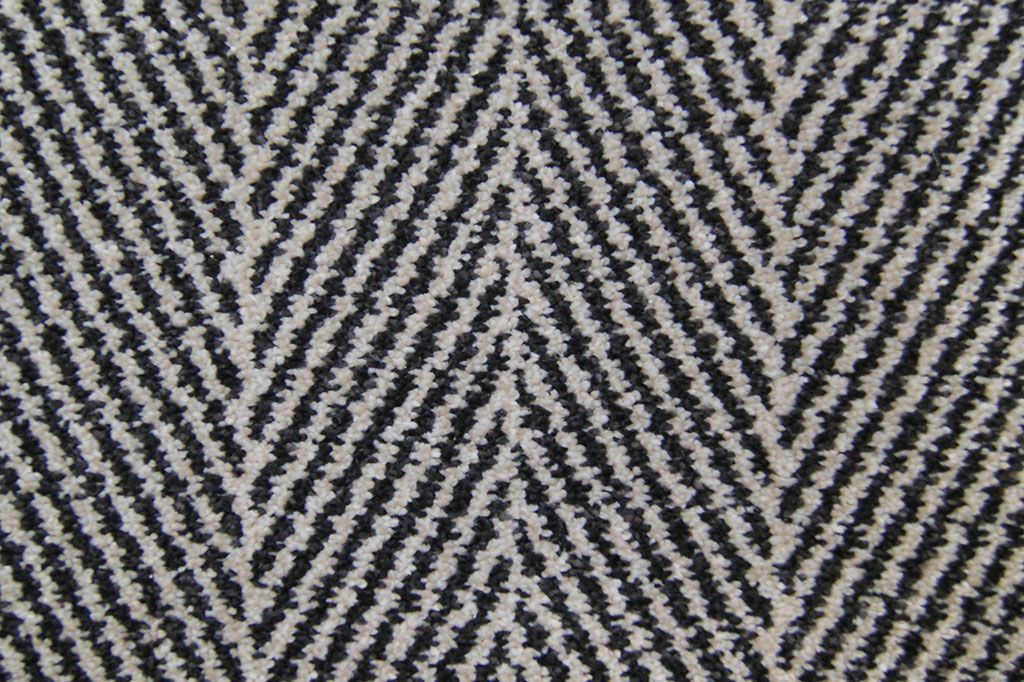 Fairfield Design Chevron Clotted Cream Carpet