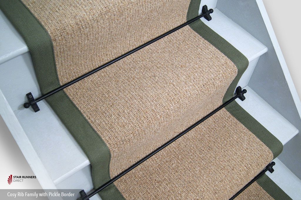 Cosy Rib Family Stair Runner