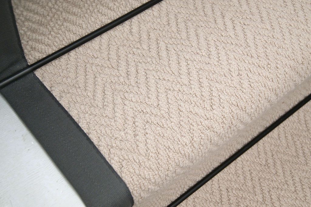 Cream Wool Graphite Border 2