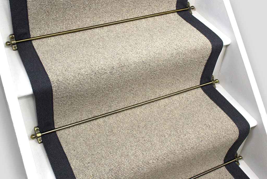 Glen Loop Wool Coir Stair runner