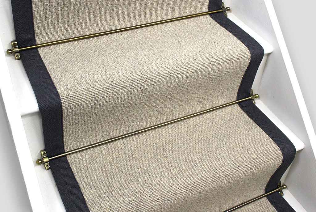 Glen Loop Wool Coir Stair runner