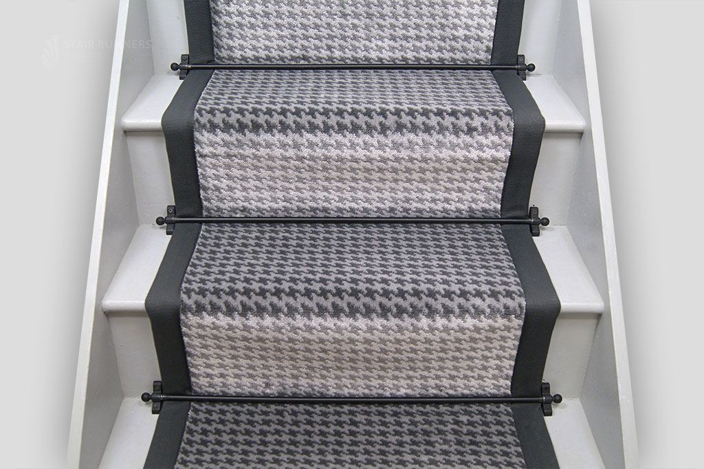 Grey Houndstooth Graphite 2
