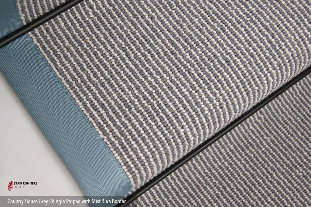 Grey Stripe Mist Blue 3