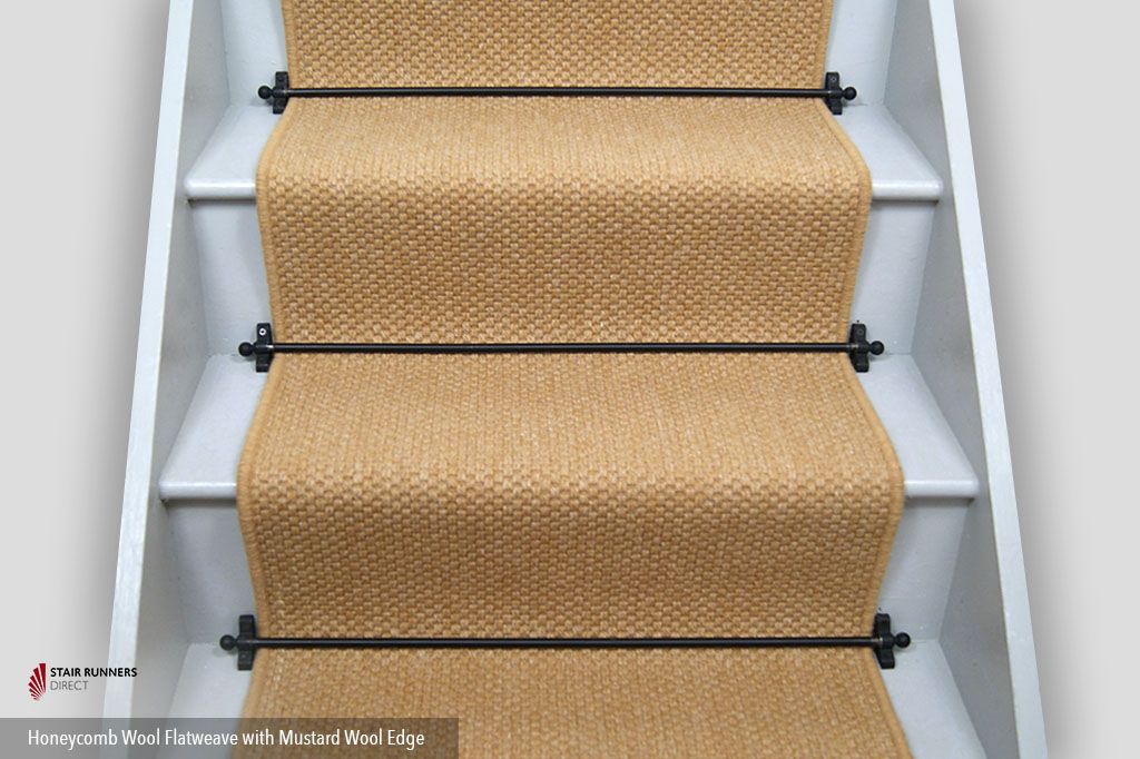 Honeycomb Mustard Wool Edge 2