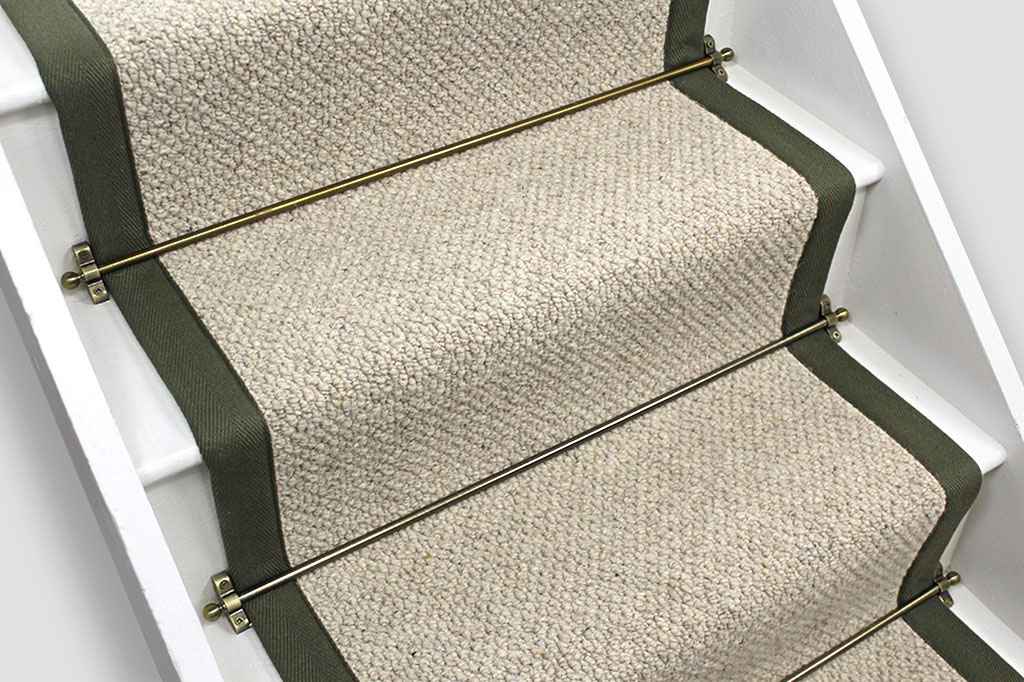 Inishowen Hessian Wool Stair Runner