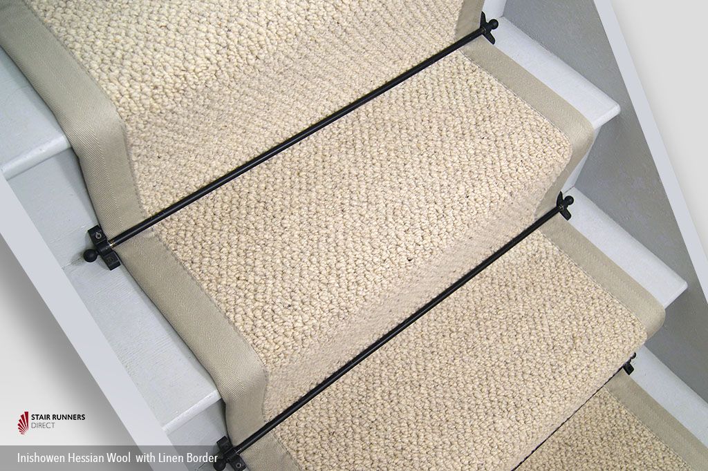 Inishowen Hessian with Linen Border 1