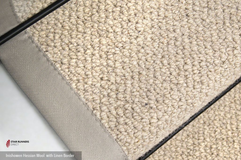 Inishowen Hessian with Linen Border 3