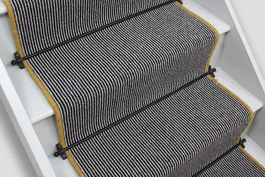 Mini Magpie Wool Striped Stair Runner