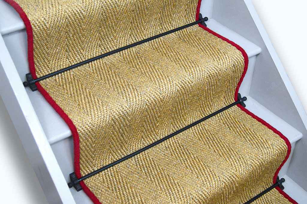 Oatmeal Herringbone Sisal Stair Runner