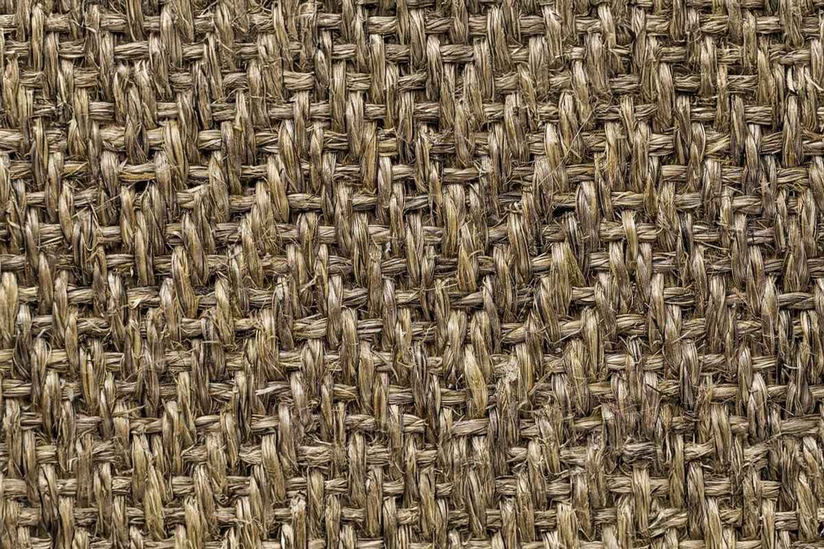 Herringbone Pewter Sisal Carpet