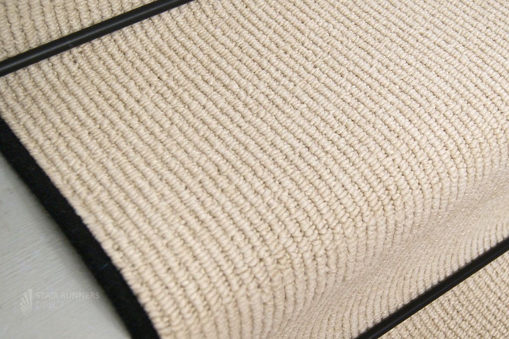 Rib Champagne Black Wool 3