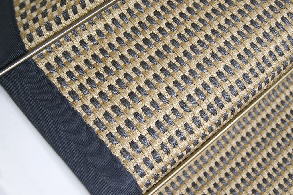 Slate Basketweave Sisal Graphite 2