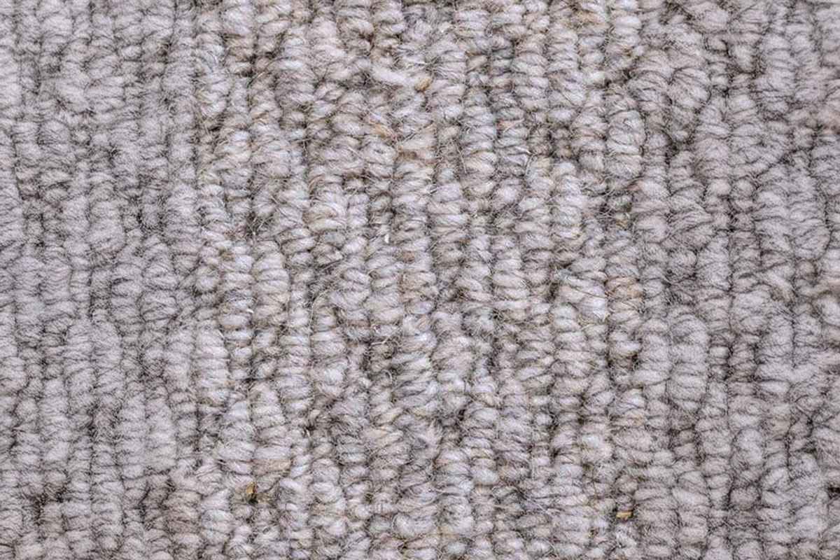 Storm Grey Small Boucle Wool Carpet