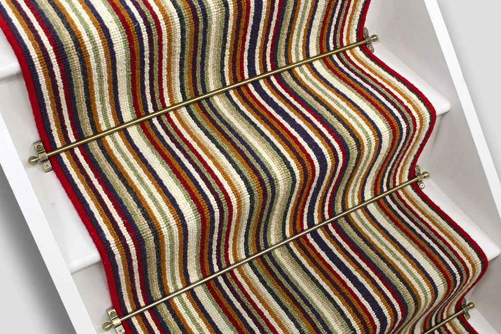 Strata Wool Striped Stair Runner