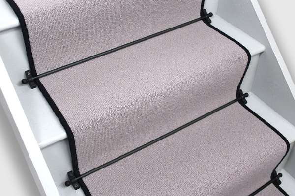 Dusky Lilac Black wool 1