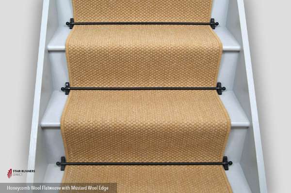 Honeycomb Mustard Wool Edge 2