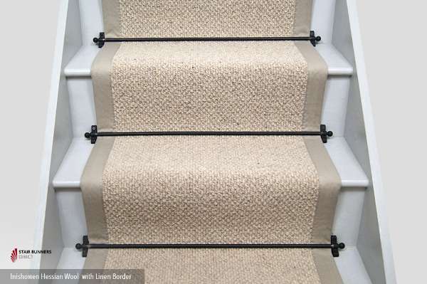 Inishowen Hessian with Linen Border 2