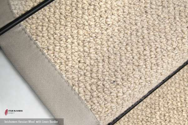 Inishowen Hessian with Linen Border 3