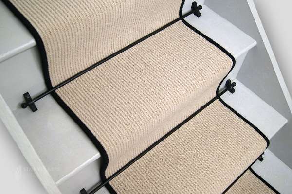 Rib Champagne Black wool 1