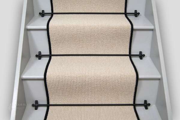 Rib Champagne Black Wool 2