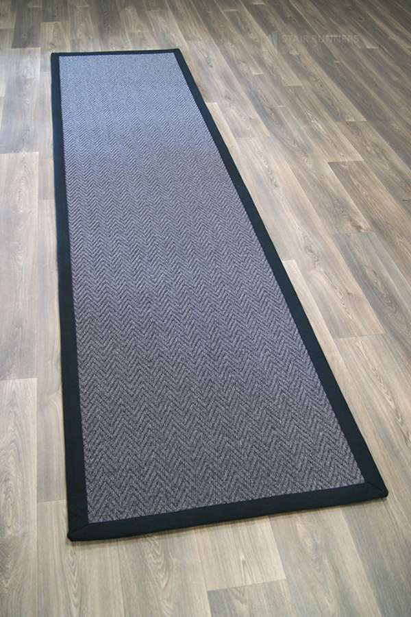Vintage Slate Rug Black Border 2