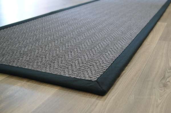 Vintage Slate Rug Black Border 4