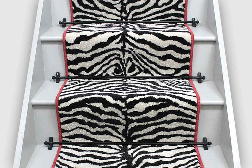 Zebra Stair Runner